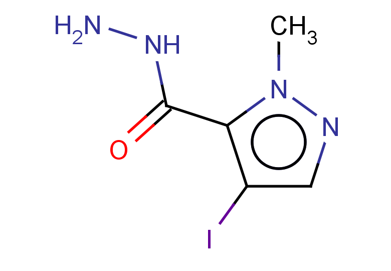 4-IODO-1-METHYL-1H-PYRAZOLE-5-CARBOHYDRAZIDE