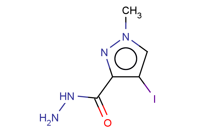 4-IODO-1-METHYL-1H-PYRAZOLE-3-CARBOHYDRAZIDE