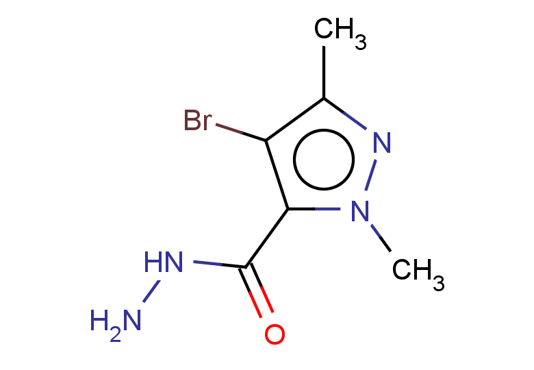 4-BROMO-1,3-DIMETHYL-1H-PYRAZOLE-5-CARBOHYDRAZIDE