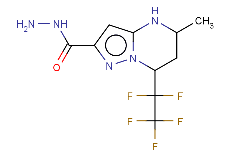5-METHYL-7-(PENTAFLUOROETHYL)-4,5,6,7-TETRAHYDROPYRAZOLO[1,5-A]PYRIMIDINE+