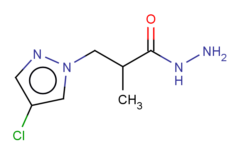 3-(4-CHLORO-1H-PYRAZOL-1-YL)-2-METHYLPROPANOHYDRAZIDE