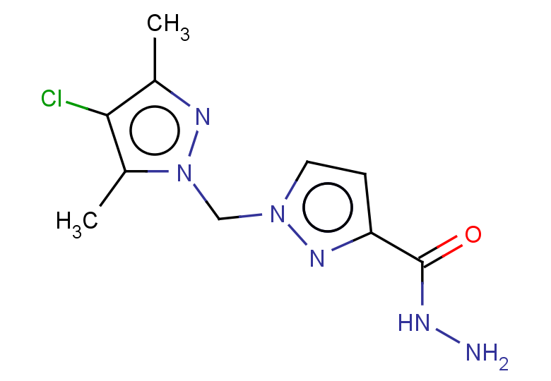 1-[(4-CHLORO-3,5-DIMETHYL-1H-PYRAZOL-1-YL)METHYL]-1H-PYRAZOLE-3-CARBOHYDR+