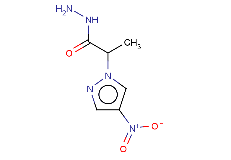 2-(4-NITRO-PYRAZOL-1-YL)-PROPIONIC ACID HYDRAZIDE