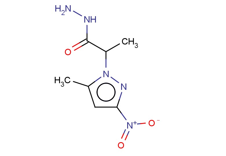 2-(5-METHYL-3-NITRO-PYRAZOL-1-YL)-PROPIONIC ACID HYDRAZIDE