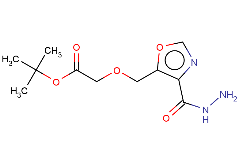 tert-butyl 2-{[4-(hydrazinecarbonyl)-1,3-oxazol-5-yl]methoxy}acetate