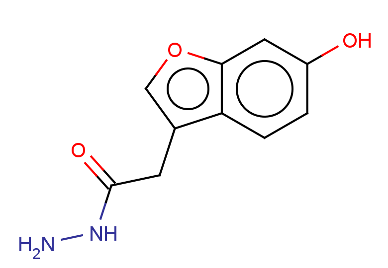 2-(6-hydroxy-1-benzofuran-3-yl)acetohydrazide
