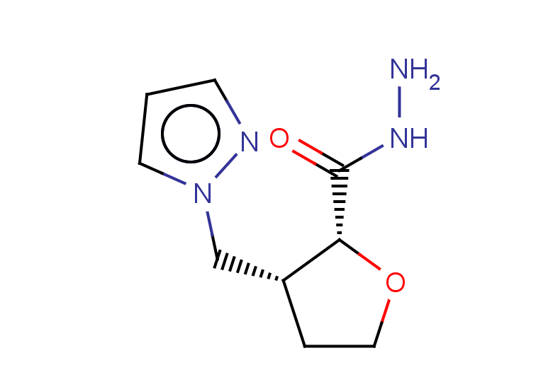 rac-(2R,3R)-3-[(1H-pyrazol-1-yl)methyl]oxolane-2-carbohydrazide, cis