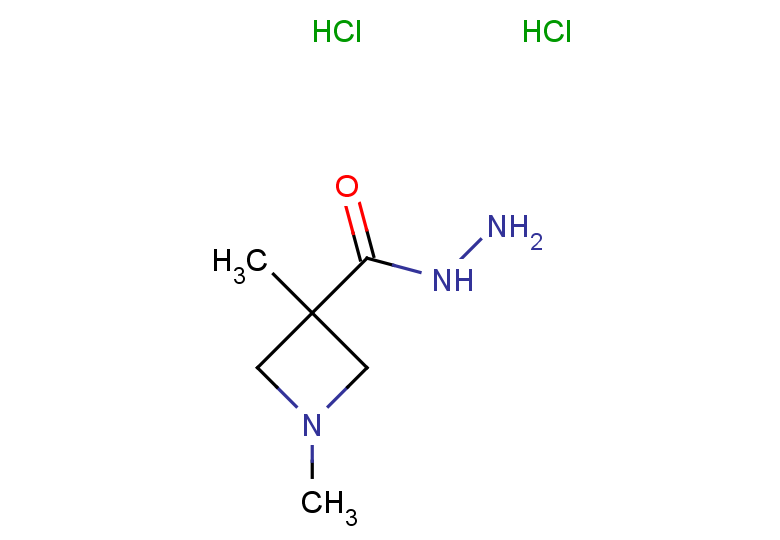 1,3-dimethylazetidine-3-carbohydrazide dihydrochloride