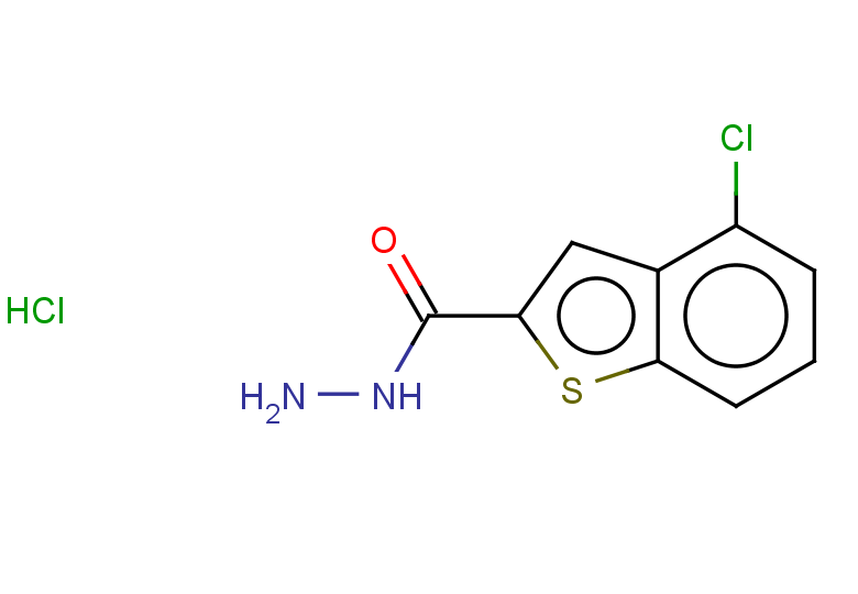 4-chloro-1-benzothiophene-2-carbohydrazide hydrochloride