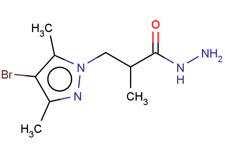 3-(4-BROMO-3,5-DIMETHYL-1H-PYRAZOL-1-YL)-2-METHYLPROPANOHYDRAZIDE