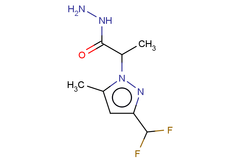 2-[3-(DIFLUOROMETHYL)-5-METHYL-1H-PYRAZOL-1-YL]PROPANEHYDRAZIDE
