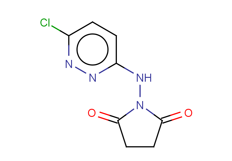 1-[(6-chloropyridazin-3-yl)amino]pyrrolidine-2,5-dione