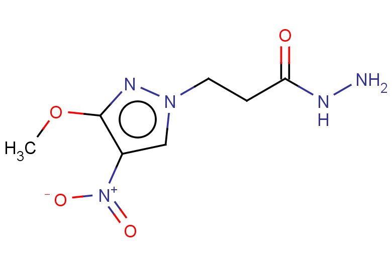 3-(3-METHOXY-4-NITRO-1H-PYRAZOL-1-YL)PROPANOHYDRAZIDE