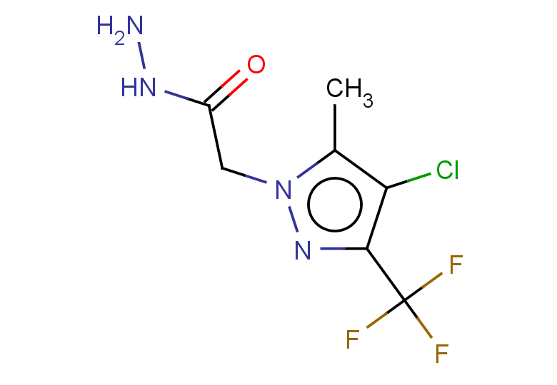 2-[4-CHLORO-5-METHYL-3-(TRIFLUOROMETHYL)-1H-PYRAZOL-1-YL]ACETOHYDRAZIDE