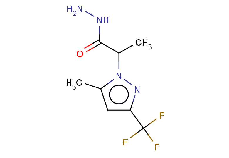 2-[5-METHYL-3-(TRIFLUOROMETHYL)-1H-PYRAZOL-1-YL]PROPANOHYDRAZIDE