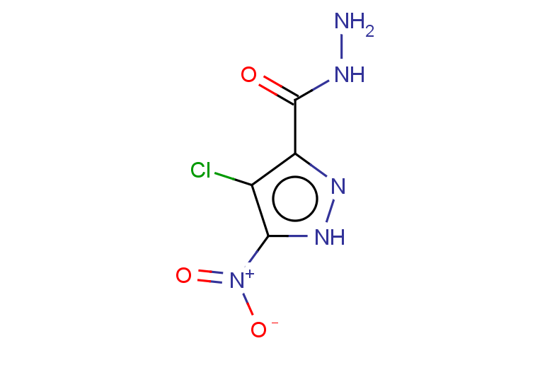 4-CHLORO-5-NITRO-1H-PYRAZOLE-3-CARBOHYDRAZIDE
