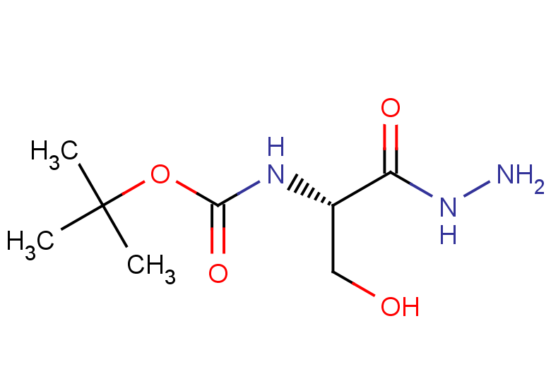 tert-butyl N-[(1S)-1-(hydrazinecarbonyl)-2-hydroxyethyl]carbamate