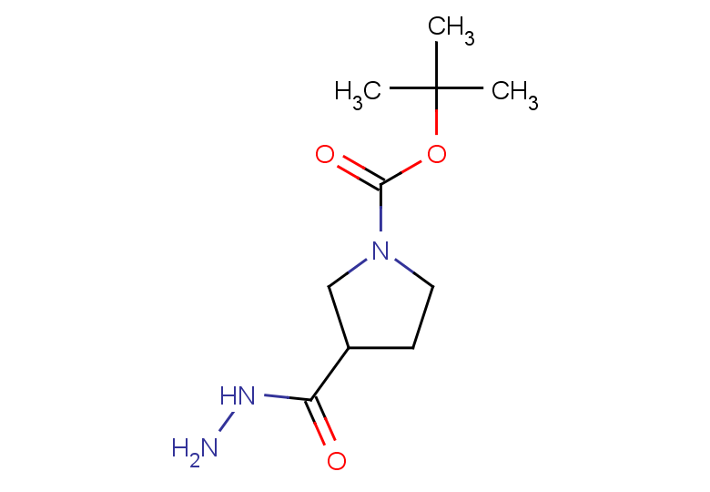 tert-butyl 3-(hydrazinecarbonyl)pyrrolidine-1-carboxylate