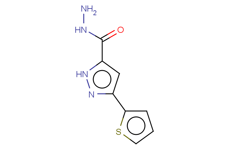 3-(thiophen-2-yl)-1H-pyrazole-5-carbohydrazide