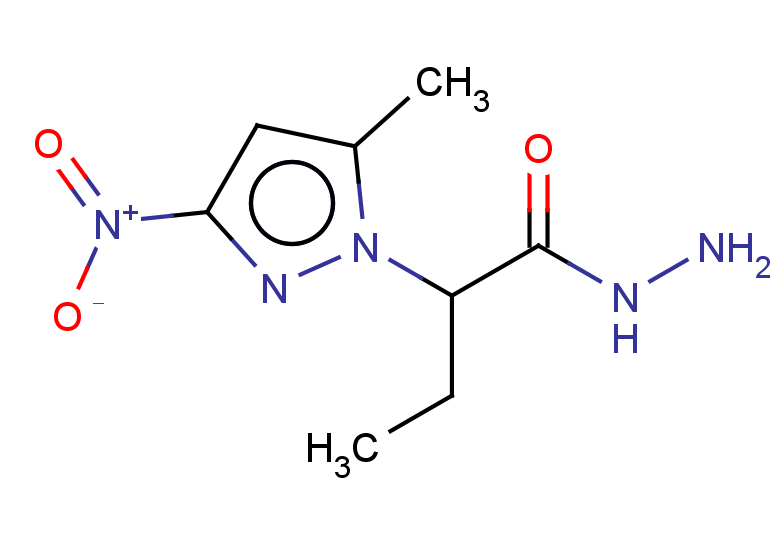 2-(5-METHYL-3-NITRO-PYRAZOL-1-YL)-BUTYRIC ACID HYDRAZIDE