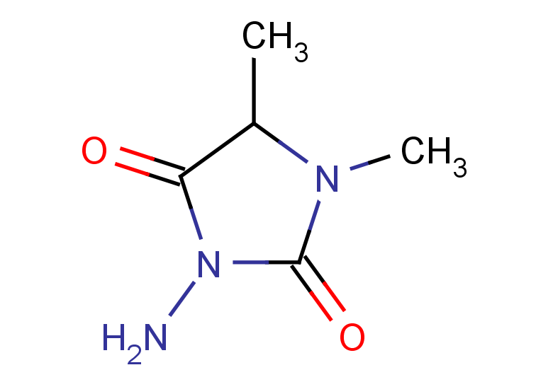 3-amino-1,5-dimethylimidazolidine-2,4-dione