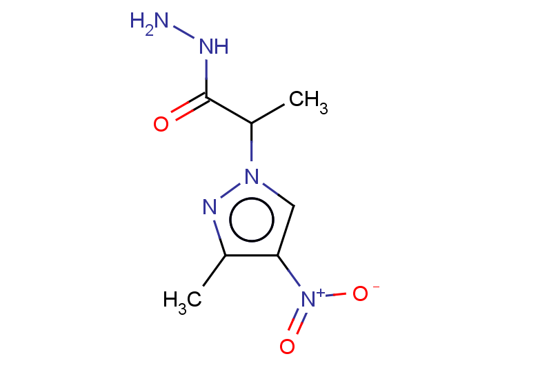 2-(3-METHYL-4-NITRO-1H-PYRAZOL-1-YL)PROPANOHYDRAZIDE