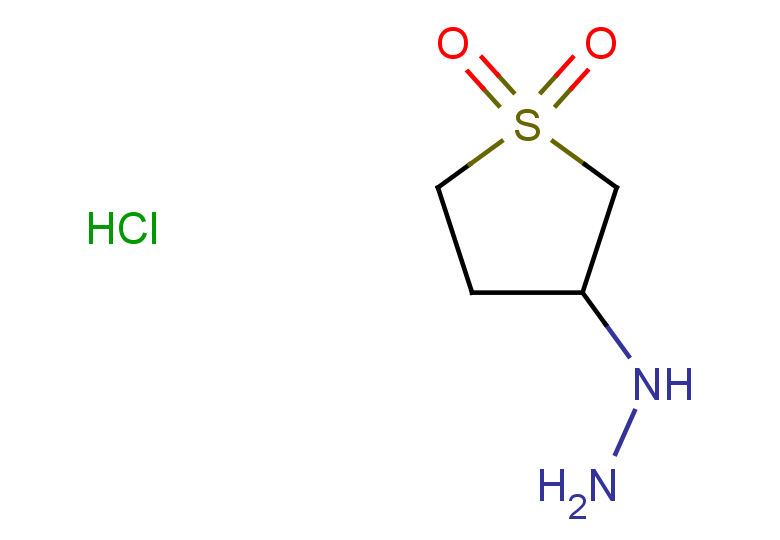 (1,1-dioxo-tetrahydrothiophen-3-yl)hydrazine hydrochloride