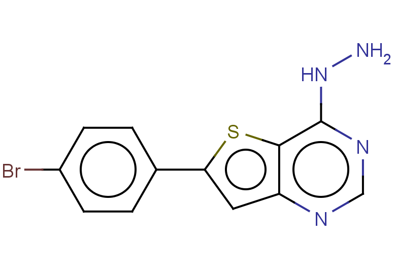 6-(4-bromophenyl)-4-hydrazinylthieno[3,2-d]pyrimidine