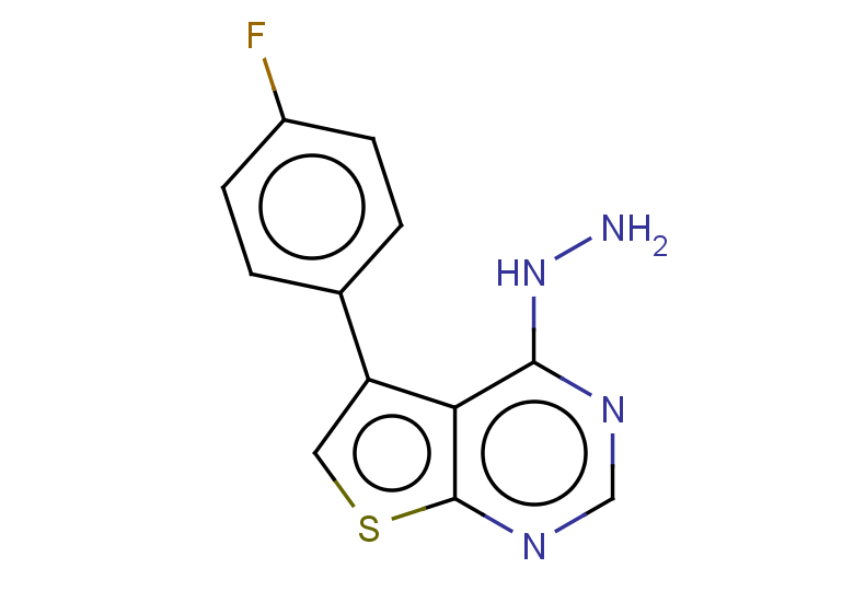 5-(4-fluorophenyl)-4-hydrazinylthieno[2,3-d]pyrimidine