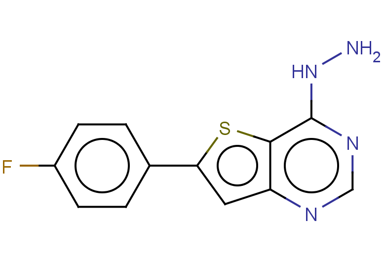 6-(4-fluorophenyl)-4-hydrazinylthieno[3,2-d]pyrimidine