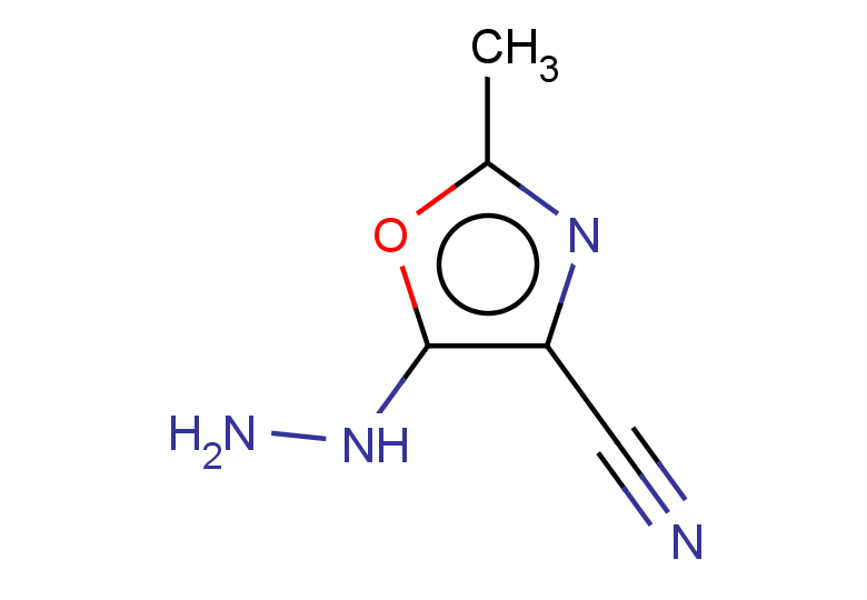 5-hydrazinyl-2-methyl-1,3-oxazole-4-carbonitrile