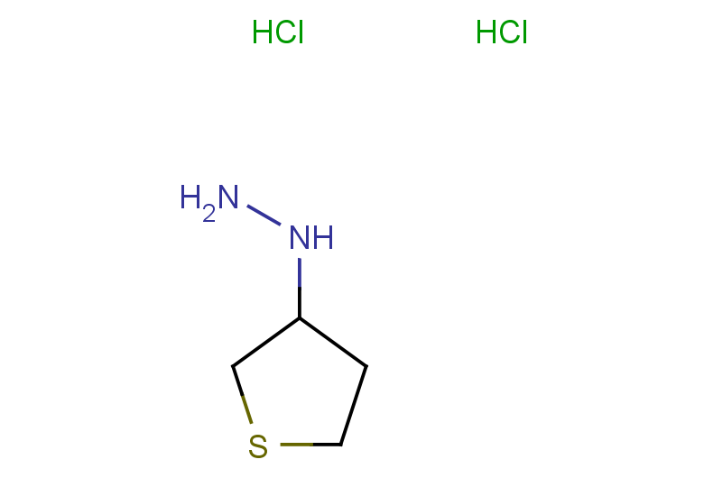 thiolan-3-ylhydrazine dihydrochloride