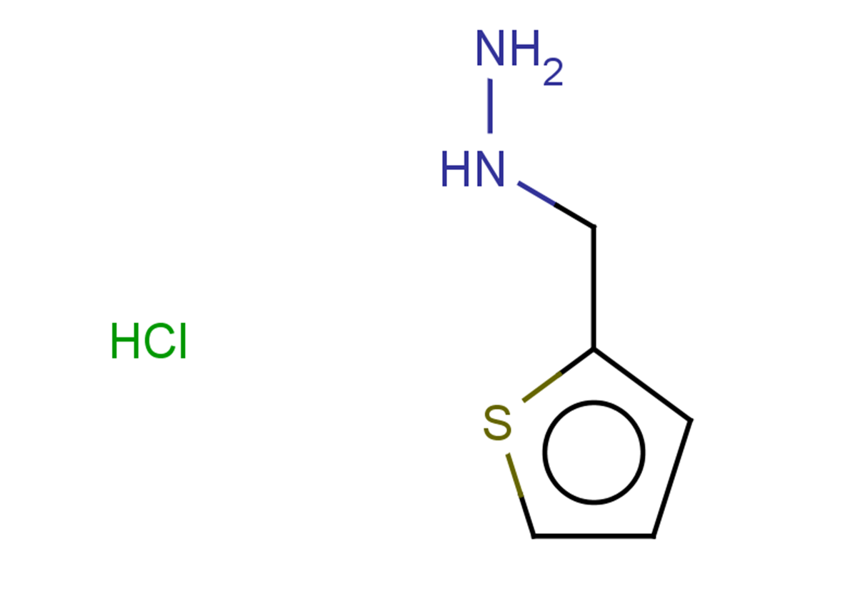 [(thiophen-2-yl)methyl]hydrazine hydrochloride