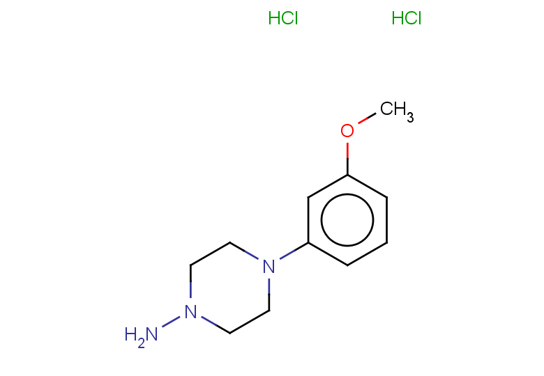 4-(3-methoxyphenyl)piperazin-1-amine dihydrochloride