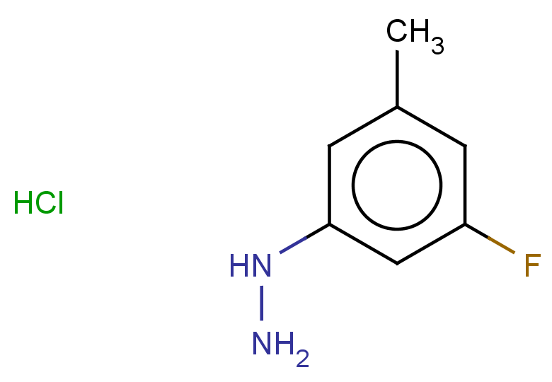 (3-fluoro-5-methylphenyl)hydrazine hydrochloride