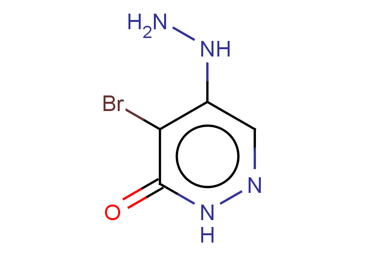 4-bromo-5-hydrazinyl-2,3-dihydropyridazin-3-one