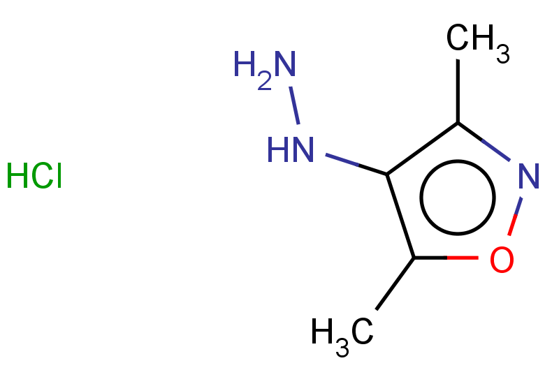 4-hydrazinyl-3,5-dimethyl-1,2-oxazole hydrochloride
