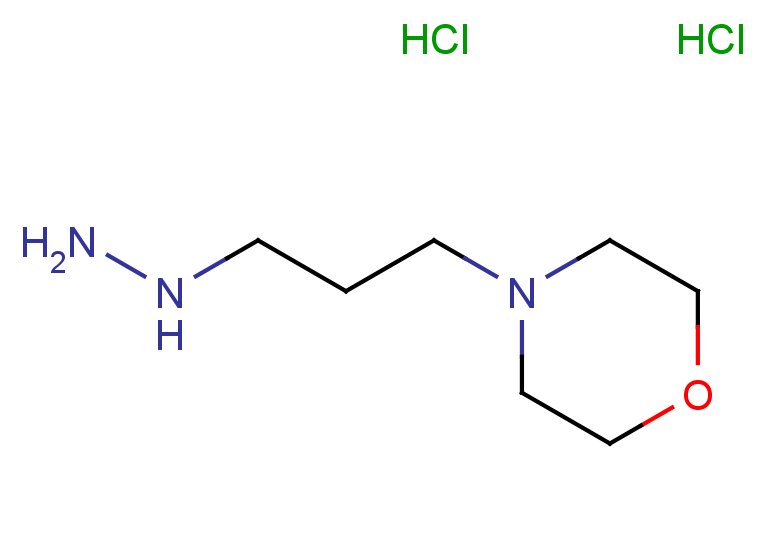 4-(3-hydrazinylpropyl)morpholine dihydrochloride