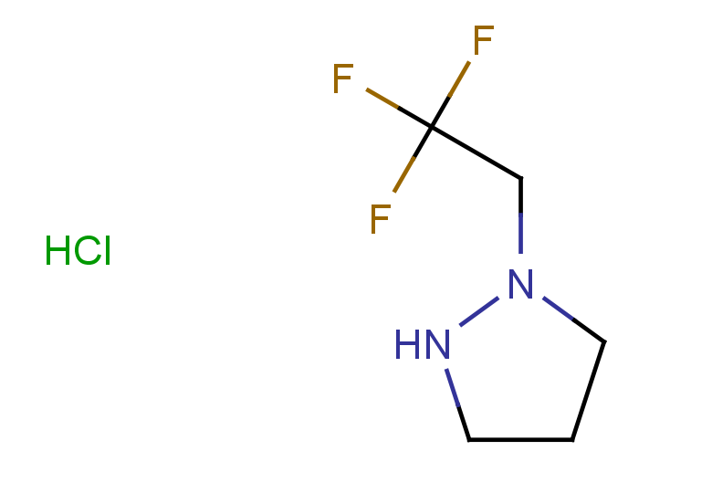 1-(2,2,2-trifluoroethyl)pyrazolidine hydrochloride