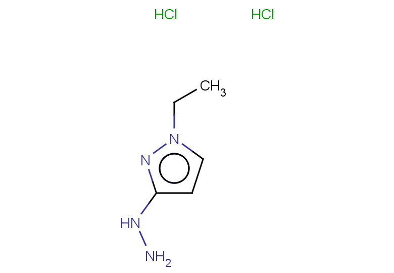 1-ethyl-3-hydrazinyl-1H-pyrazole dihydrochloride