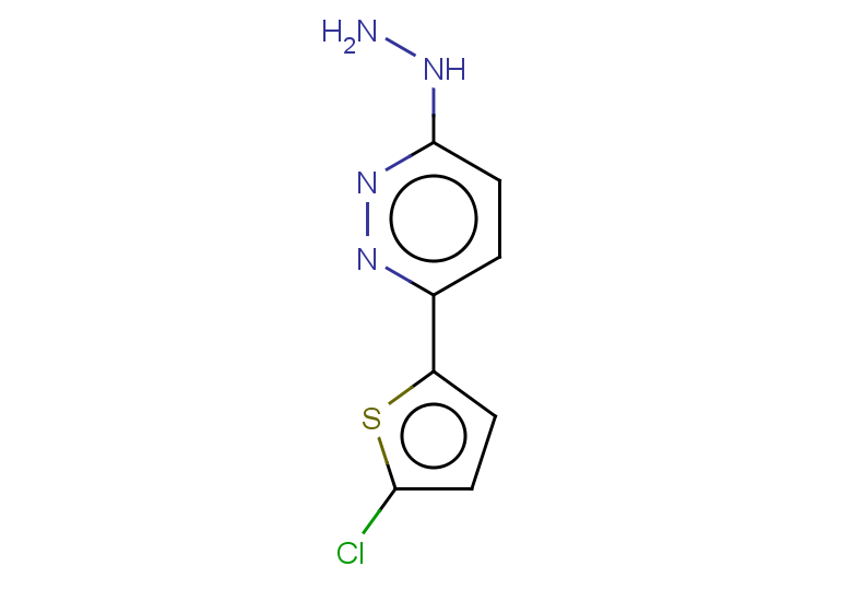 3-(5-chlorothiophen-2-yl)-6-hydrazinylpyridazine
