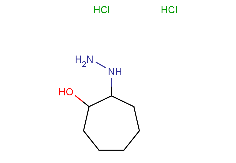 2-hydrazinylcycloheptan-1-ol dihydrochloride