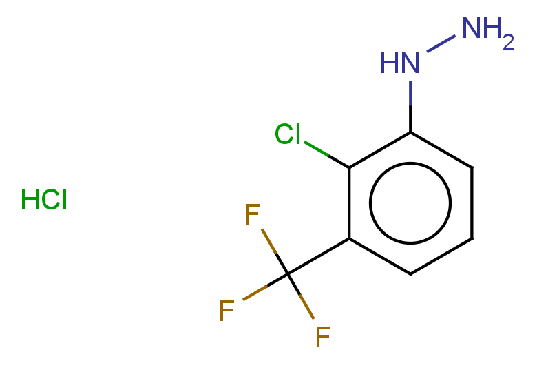 [2-chloro-3-(trifluoromethyl)phenyl]hydrazine hydrochloride