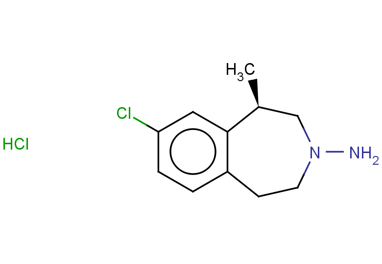 (1R)-8-chloro-1-methyl-2,3,4,5-tetrahydro-1H-3-benzazepin-3-amine hydrochloride