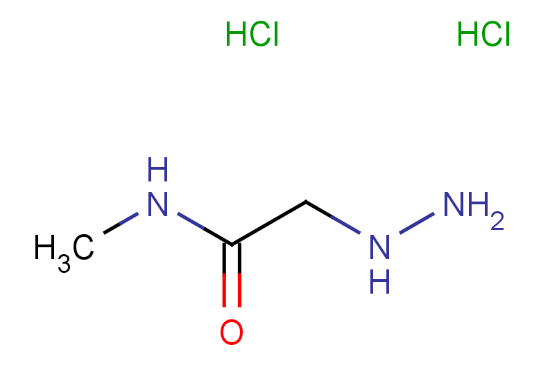 2-hydrazinyl-N-methylacetamide dihydrochloride