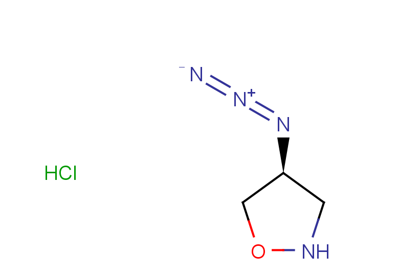 (4S)-4-azido-1,2-oxazolidine hydrochloride