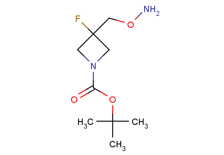 tert-butyl 3-[(aminooxy)methyl]-3-fluoroazetidine-1-carboxylate