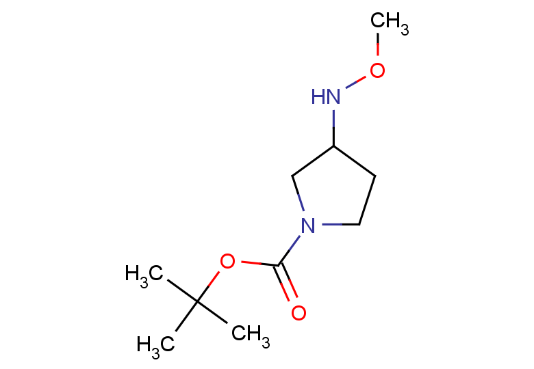 tert-butyl 3-(methoxyamino)pyrrolidine-1-carboxylate