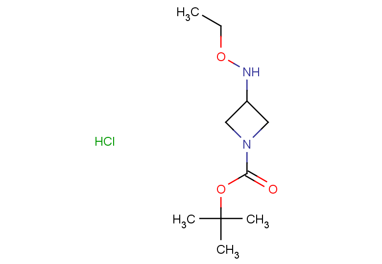 tert-butyl 3-(ethoxyamino)azetidine-1-carboxylate hydrochloride