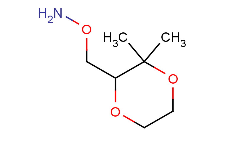 O-[(3,3-dimethyl-1,4-dioxan-2-yl)methyl]hydroxylamine